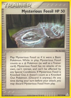 Mysterious Fossil Holon Phantoms #92