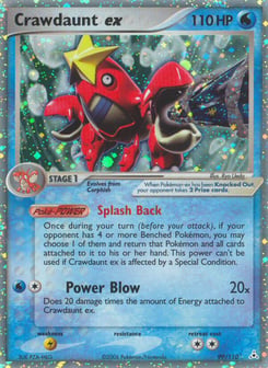Crawdaunt ex Holon Phantoms #99