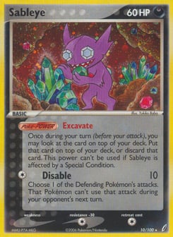 Sableye Crystal Guardians #10