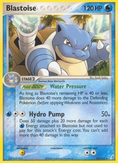 Blastoise Crystal Guardians #14