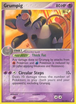 Grumpig Crystal Guardians #20