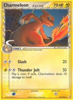 Charmeleon δ Crystal Guardians #30