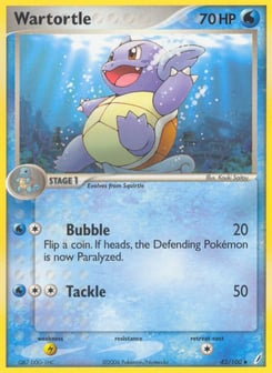 Wartortle Crystal Guardians #42