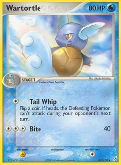 Wartortle Crystal Guardians #43