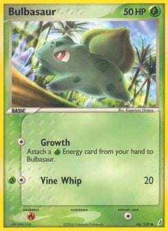 Bulbasaur Crystal Guardians #46