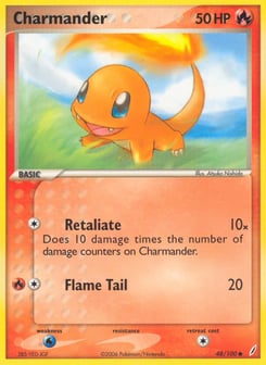 Charmander Crystal Guardians #48
