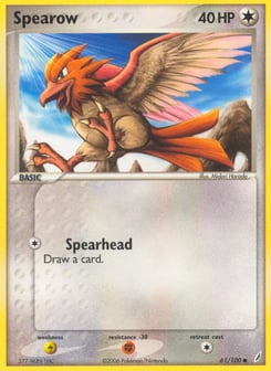 Spearow Crystal Guardians #61