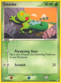 Treecko Crystal Guardians #67