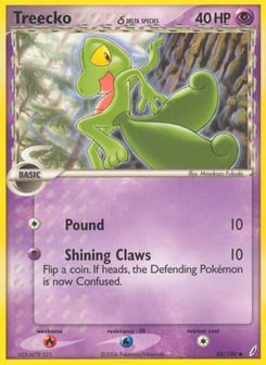 Treecko δ Crystal Guardians #68