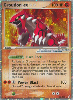 Groudon ex Crystal Guardians #93