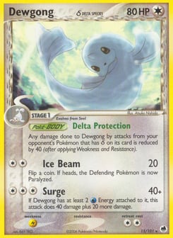 Dewgong δ Dragon Frontiers #15