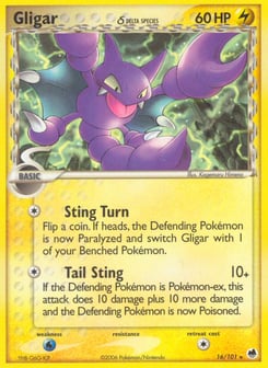 Gligar δ Dragon Frontiers #16