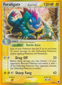 Feraligatr δ Dragon Frontiers #2