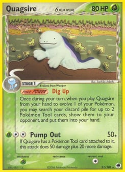 Quagsire δ Dragon Frontiers #21