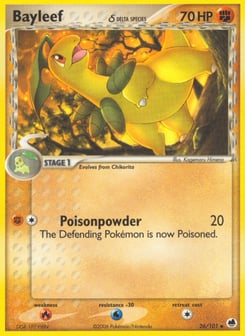 Bayleef δ Dragon Frontiers #26