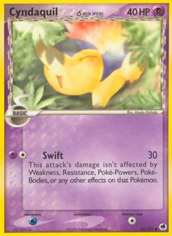 Cyndaquil δ Dragon Frontiers #45