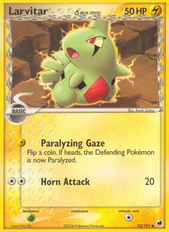 Larvitar δ Dragon Frontiers #52