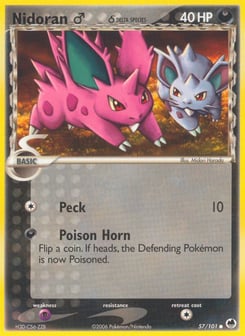 Nidoran ♂ δ Dragon Frontiers #57