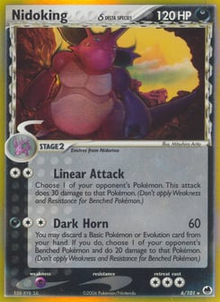 Nidoking δ Dragon Frontiers #6