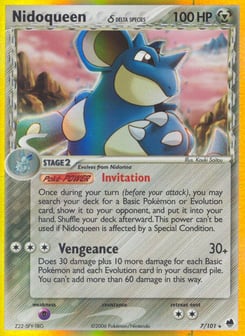 Nidoqueen δ Dragon Frontiers #7