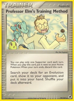 Professor Elm's Training Method Dragon Frontiers #79