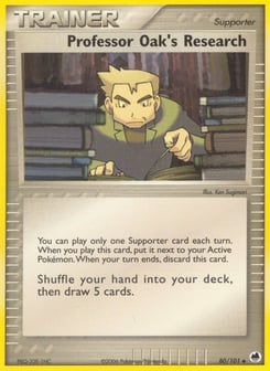 Professor Oak's Research Dragon Frontiers #80