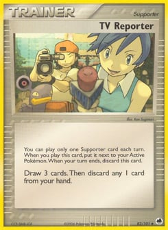 TV Reporter Dragon Frontiers #82