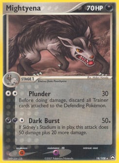 Mightyena Power Keepers #18