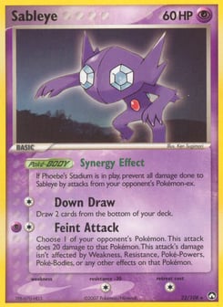 Sableye Power Keepers #22