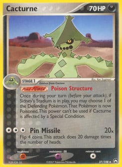 Cacturne Power Keepers #27