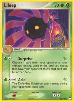 Lileep Power Keepers #52