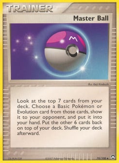 Master Ball Power Keepers #78