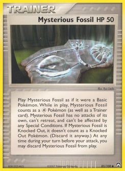 Mysterious Fossil Power Keepers #85