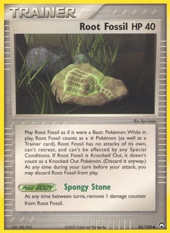 Root Fossil Power Keepers #86