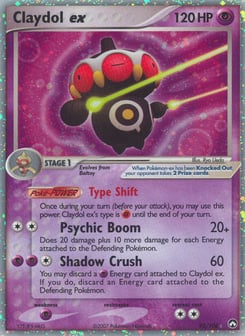 Claydol ex Power Keepers #93