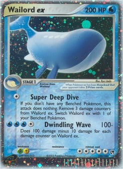 Wailord ex Sandstorm #100