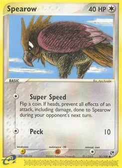 Spearow Sandstorm #81