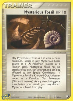 Mysterious Fossil Sandstorm #91