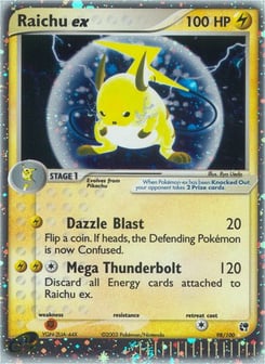 Raichu ex Sandstorm #98