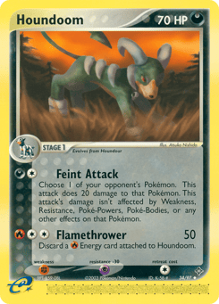 Houndoom Dragon #34