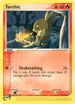 Torchic Dragon #77