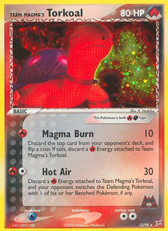 Team Magma's Torkoal Team Magma vs Team Aqua #12