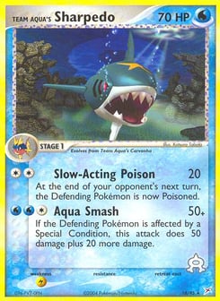 Team Aqua's Sharpedo Team Magma vs Team Aqua #18