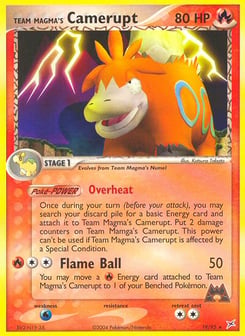Team Magma's Camerupt Team Magma vs Team Aqua #19