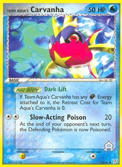 Team Aqua's Carvanha Team Magma vs Team Aqua #25