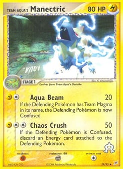 Team Aqua's Manectric Team Magma vs Team Aqua #29