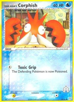 Team Aqua's Corphish Team Magma vs Team Aqua #50