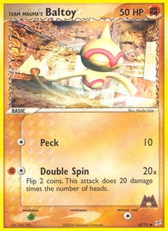 Team Magma's Baltoy Team Magma vs Team Aqua #60