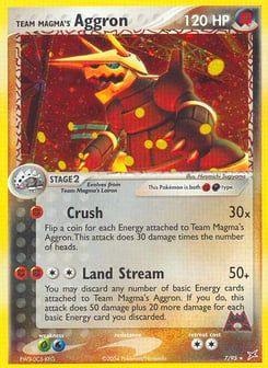 Team Magma's Aggron Team Magma vs Team Aqua #7