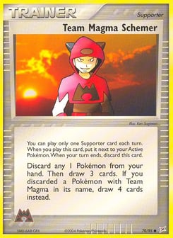 Team Magma Schemer Team Magma vs Team Aqua #70